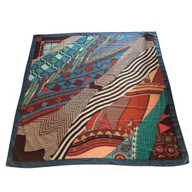 Hermès «Coupons Indiens» Multicolore