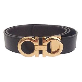 Salvatore Ferragamo Gürtels Mann neu mit Umbauten und Box Schwarz