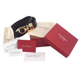 Salvatore Ferragamo-Salvatore Ferragamo Belt's man new with tags and box-Black