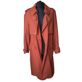 Mango Trenchs Marron
