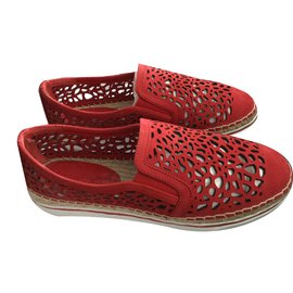 Jimmy Choo-espadrillas-Rosso