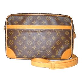 LOUIS VUITTON vintage Trocadero GM Monogram Marrom