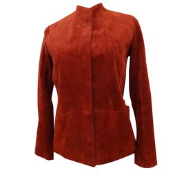 Hermès-Chaquetas-Roja