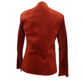 Hermès-Jackets-Red