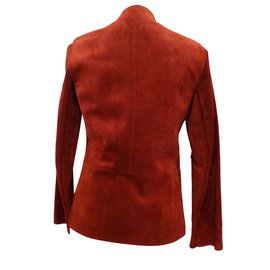 Hermès-Chaquetas-Roja