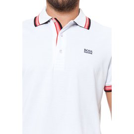 Hugo Boss-Hugo Boss Herren Nwt Poloshirt Größe XL weiß-Weiß