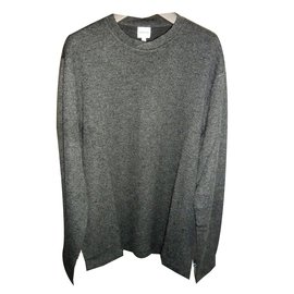 Armani-Armani collezioni men's high neck grey sweater-Grey