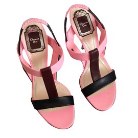 Dior-Heels-Black,Pink