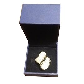 Bague Swarovski Argent et Dorée Argenté