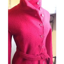 Rene Derhy-Coats, Outerwear-Red