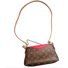 Louis Vuitton-Pallas-Brown,Red