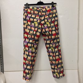 Marni-Pantalons-Multicolore