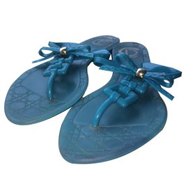 Dior-Sandálias-Azul