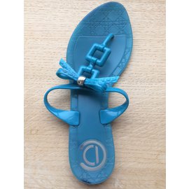 Dior-Sandálias-Azul