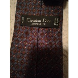 Christian Dior-Krawatten-Mehrfarben 