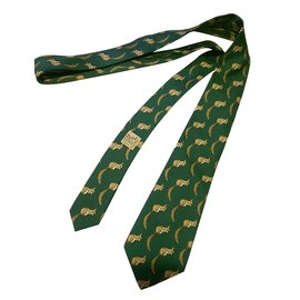Hermès Cravatte Verde