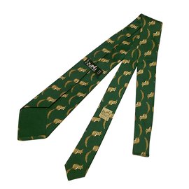 Hermès-Krawatten-Grün