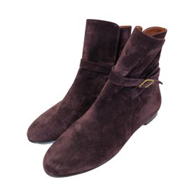 Michel Vivien-Ankle boots-Purple