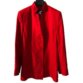 Akris-Chaquetas-Roja