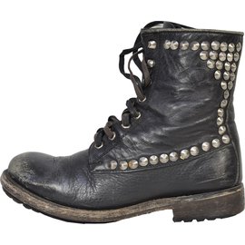 Ash Ankle Boots Black