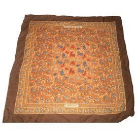 Hermès Chasse en Inde Multicolore