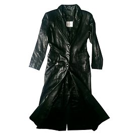 Abrigo Pellessimo de piel de cordero negro Negro