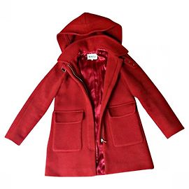 Claudie Pierlot Abrigos, Ropa de calle Roja