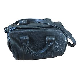 Alexander Wang Rockie Black Leather Handbag Black