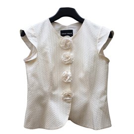 Giorgio Armani Strickwaren Roh
