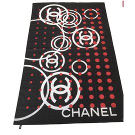 Chanel-Paréo chanel rouge noir-Noir