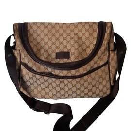 Gucci-Travel bag-Brown