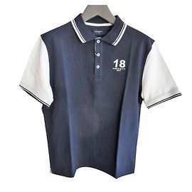 Hackett London Polos Blanc Bleu