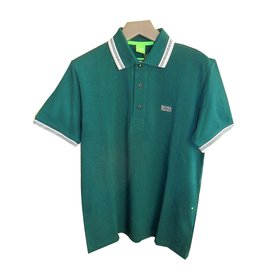 Hugo Boss-Hugo boss brand new men's green polo shirt-Green
