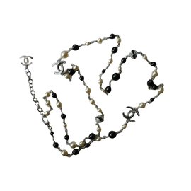 Chanel-Long necklaces-Silvery