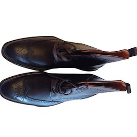 Façonnable Stiefel Dunkelbraun