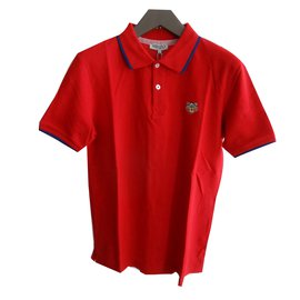 Kenzo-Kenzo brand new men's polo red medium-Red