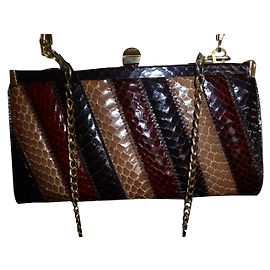 Vintage Handtaschen Python drucken