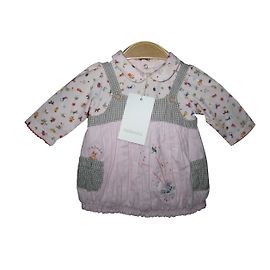 Vestido Catimini Rosa de Algodón 1 mes Rosa