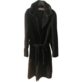 Marella-Coats, Outerwear-Black