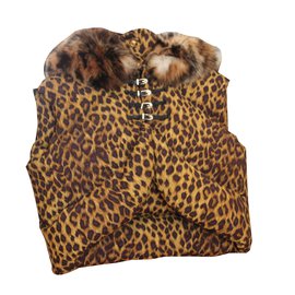Christian Dior-Gilet-Estampa de leopardo