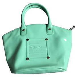 Versace-Handbags-Green