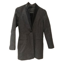 All Saints-Coats, Outerwear-Grey