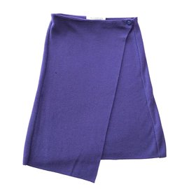 Sonia Rykiel-Inscription Rykiel Skirt-Purple