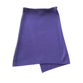 Sonia Rykiel-Inscription Rykiel Skirt-Purple
