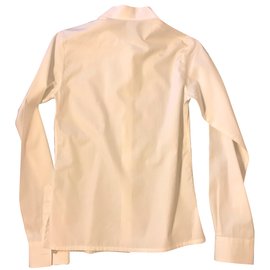 Hermès-Hermes shirt-White