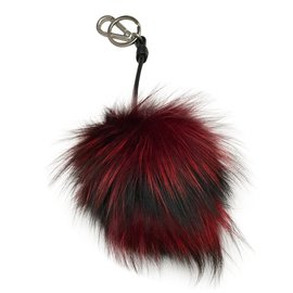 Pinko-Bag charms-Black,Red