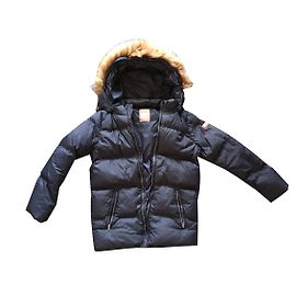 Napapijri Boy Coats Outerwear Navy blue