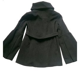Tara Jarmon-Coats, Outerwear-Black