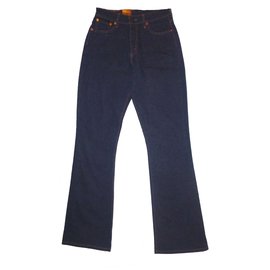 Levi's Pantaloni, ghette Blu navy