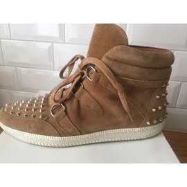 Sandro-Sneakers-Taupe